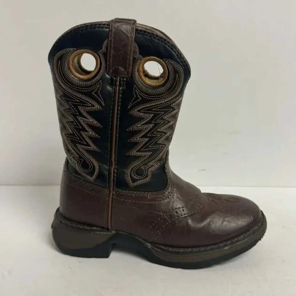 Durango Rebel Western Boot Brown Size 13 M Little Kid
